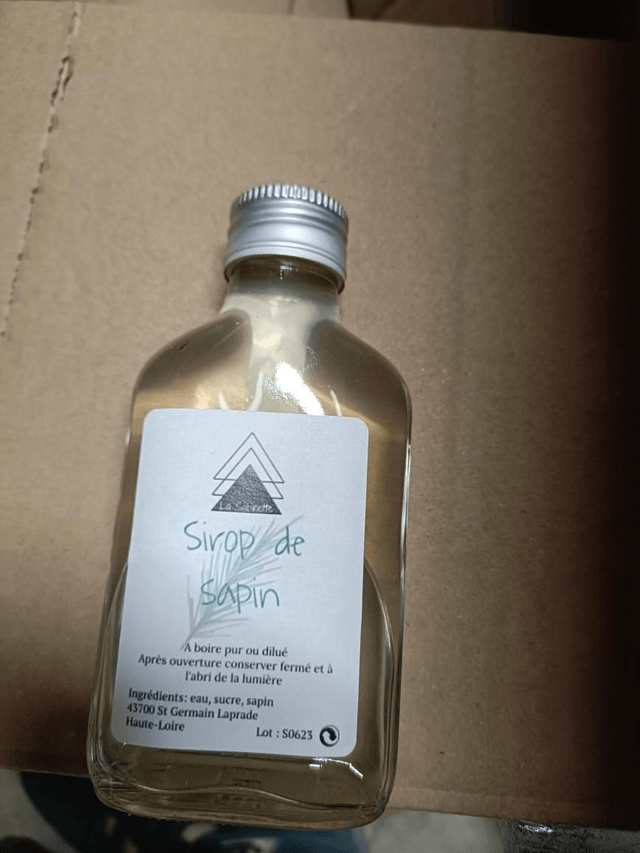 Sirop sapin 10cl
